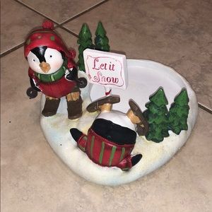 Yankee candle penguin jar holder